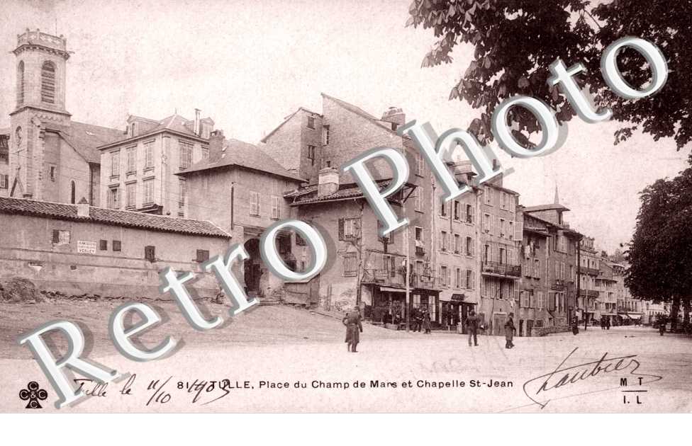 Place du Champ de Mars et Chapelle Saint-Jean