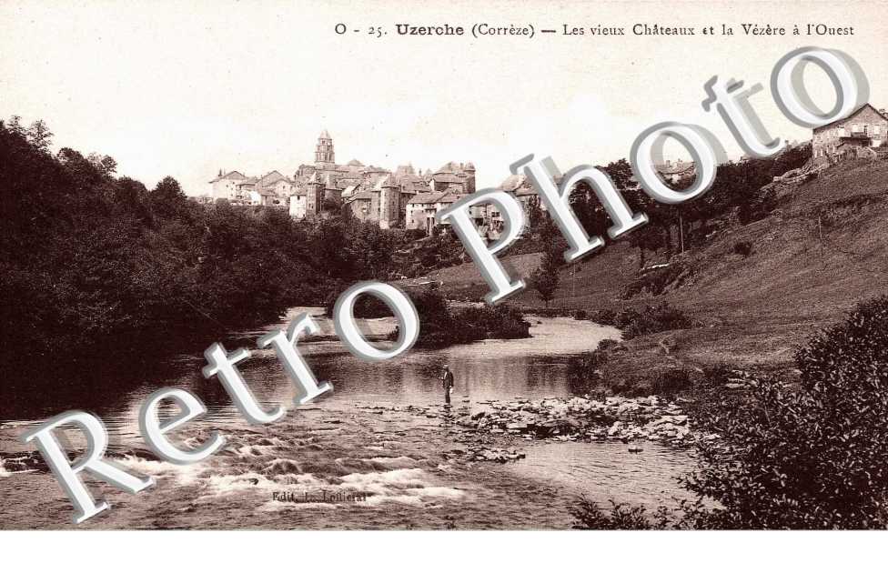 les vieux chateaus et la vezere a l'ouest