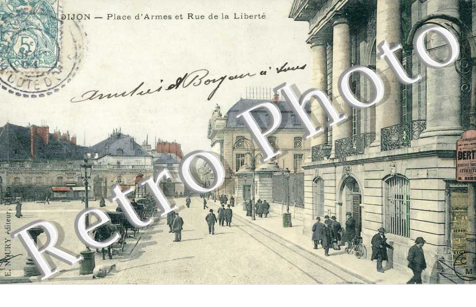 place d'Armes et rue de la Liberte