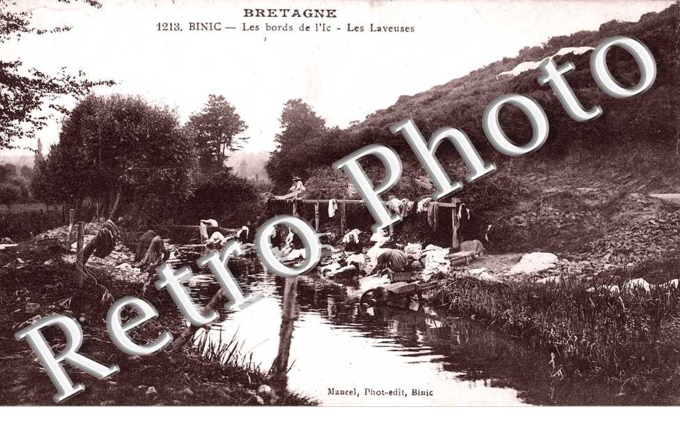 les bords de l'Ic - les laveuses