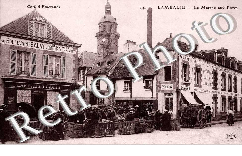 le marche aux porcs