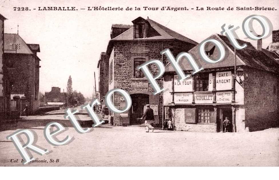 L'Hotellerie de la Tour d'Argent, la Route de St Brieuc
