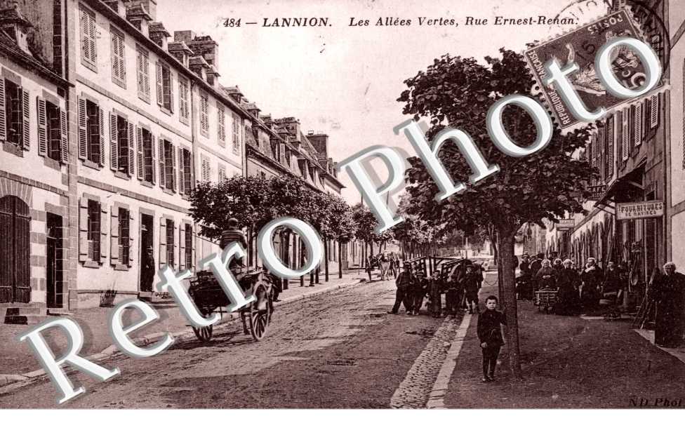 Rue Ernest Renan, Les Allées Vertes