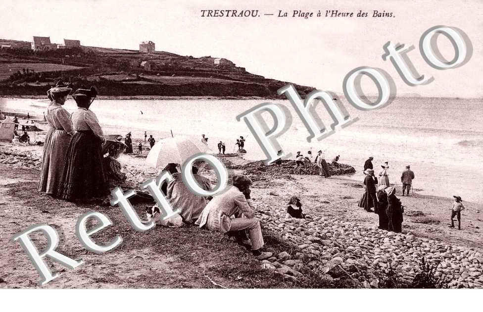 La plage à l'heure des bains