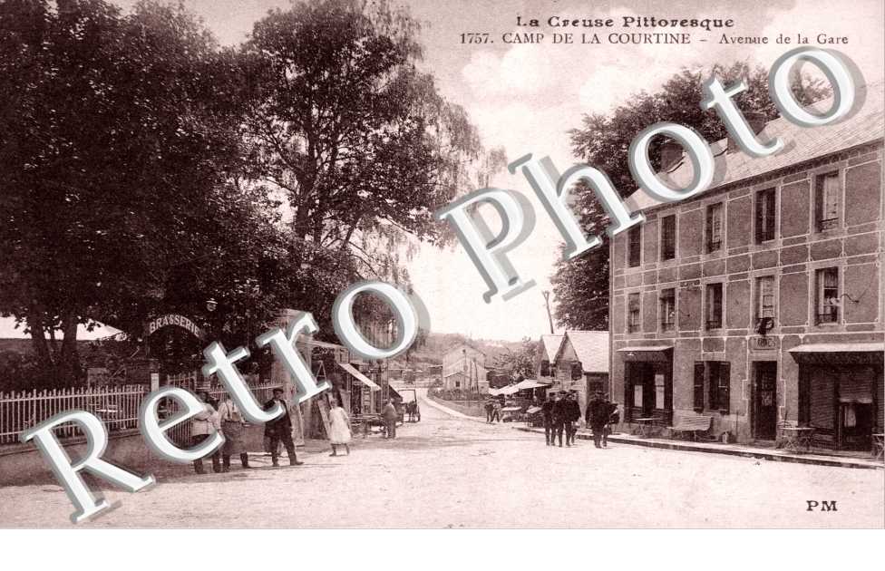 Camp de La Courtine - Avenue de la Gare