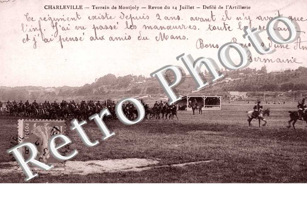 terrain de Montjoly Revue du 14 juillet Defile de l'Artillerie