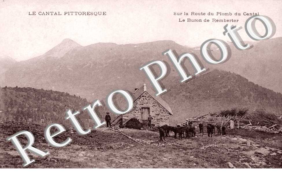 sur la route du Plomb du Cabtal Le Buron de Remberter