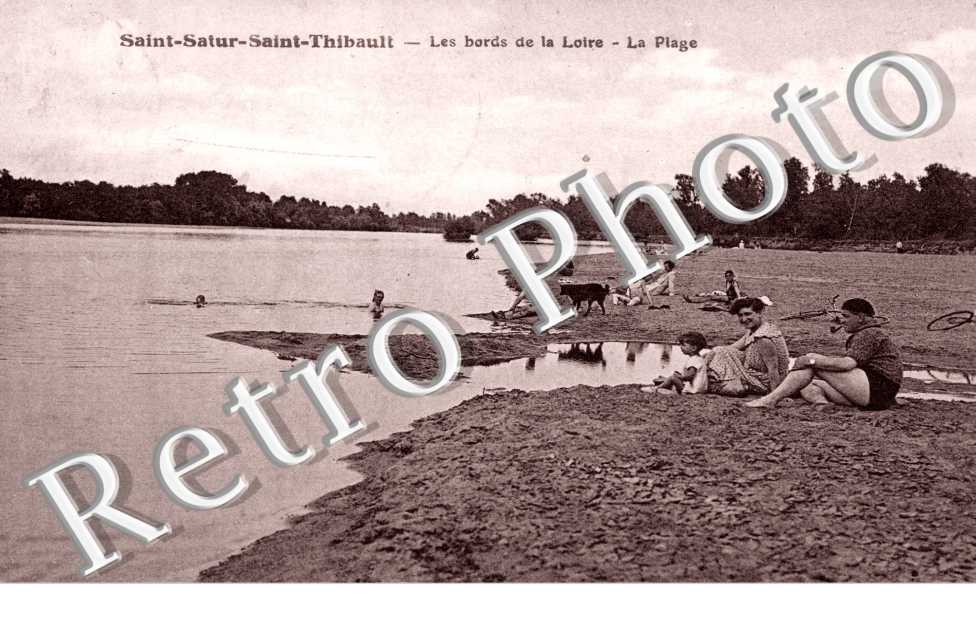 Saint-Thibault - Bords de la Loire - le Plage