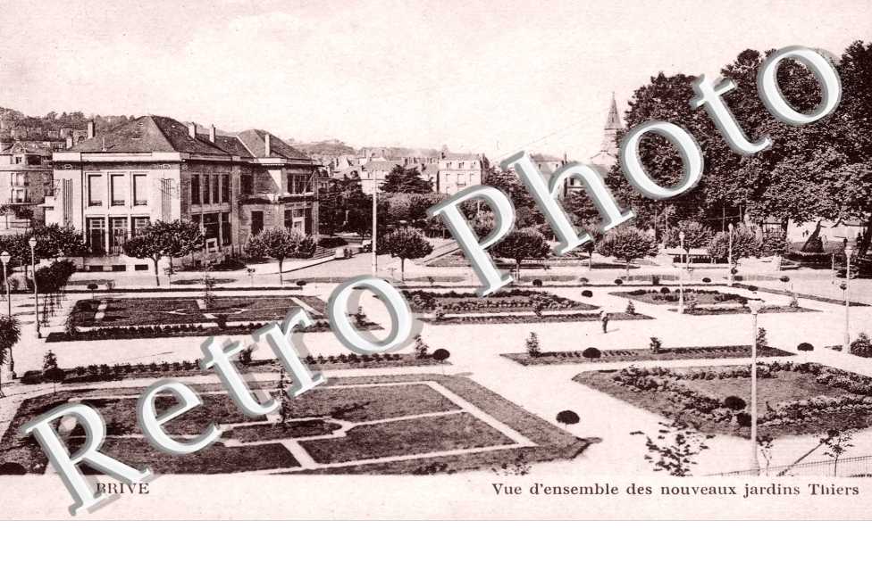 Vue d'ensemble des Nouveaux Jardin Thiers