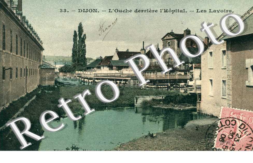 l'Ouche derrier l'hopital - Les Lavoirs