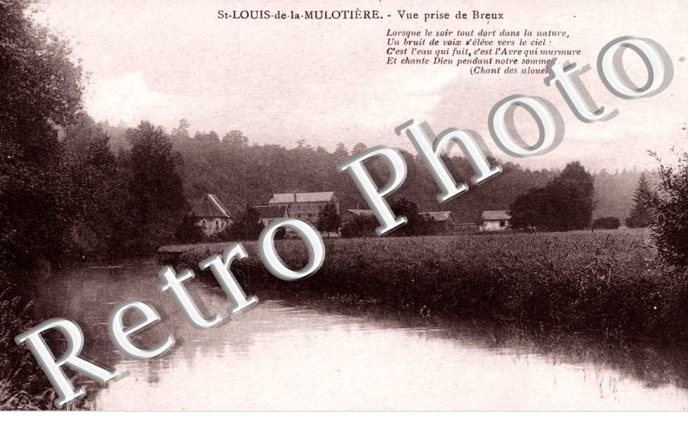 Saint louis de la Mulotiere, vue prise de Breux