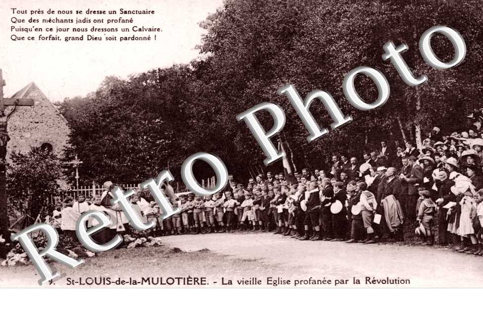 Saint Louis de la Mulotiere  - la vieille Eglise Profanee