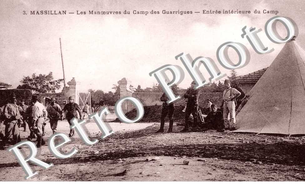 Les Manoeuvres du Camp de Garrigues MASSILLAN