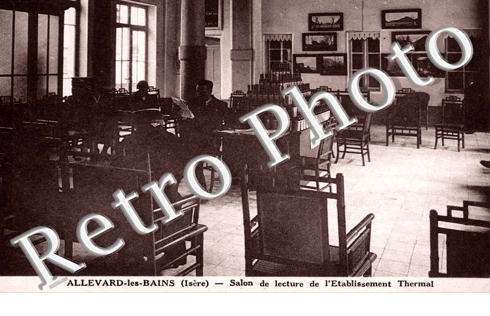 Salon de lecture de l'etablissement Thermal