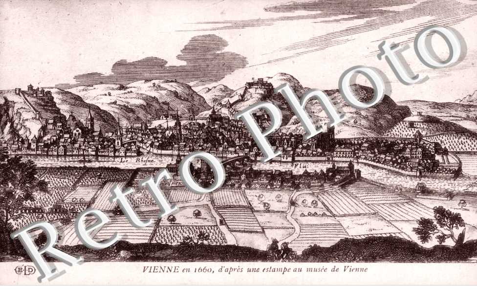 en 1660 d'apres une estampe