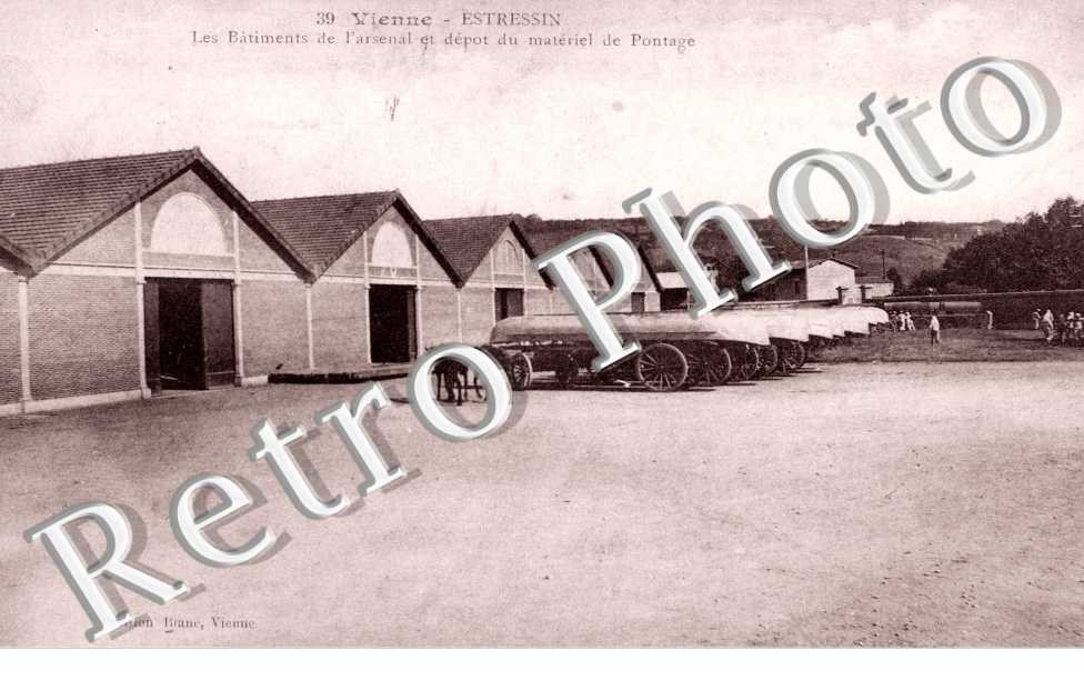 Estressin  les batiments de l'arsenal et depot du materiel de pontage