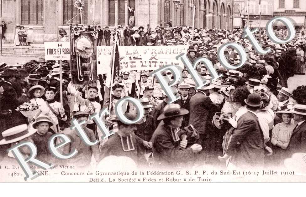 Concours de Gymnastique - Juillet 1910