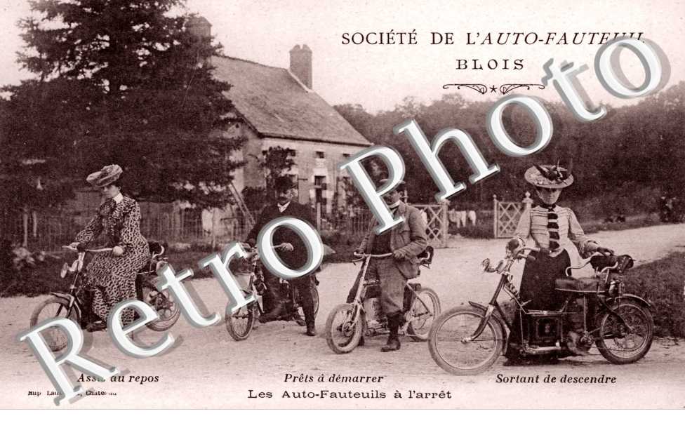 Societe de l'Auto-Fauteuil  Les Auto-Fauteuils a l'arret