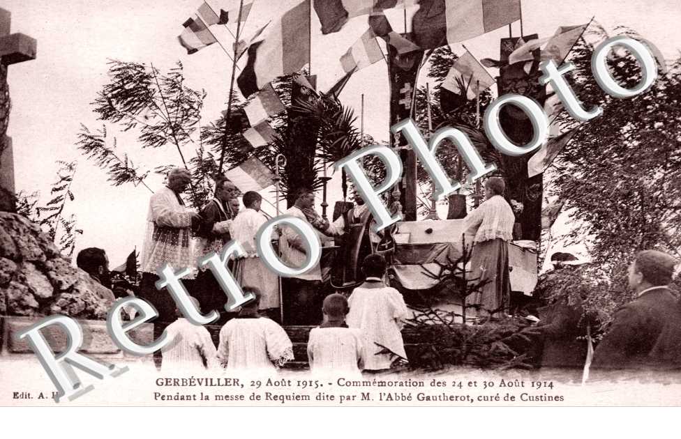 29 aout 1915 - Commemoration