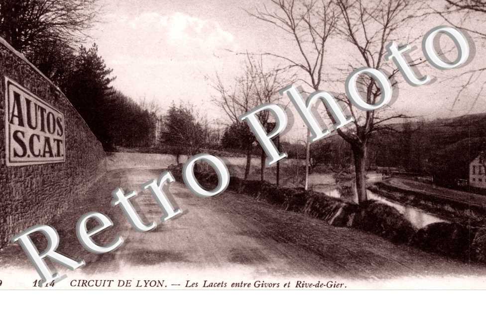 Les lacets entre Givors et Rive de Gier