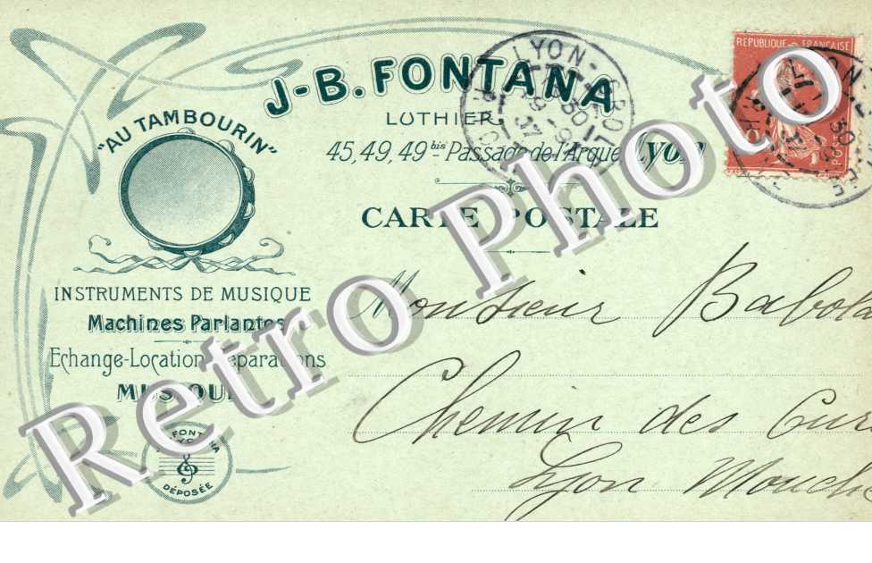J.B. Fontana - Instruments de Musique