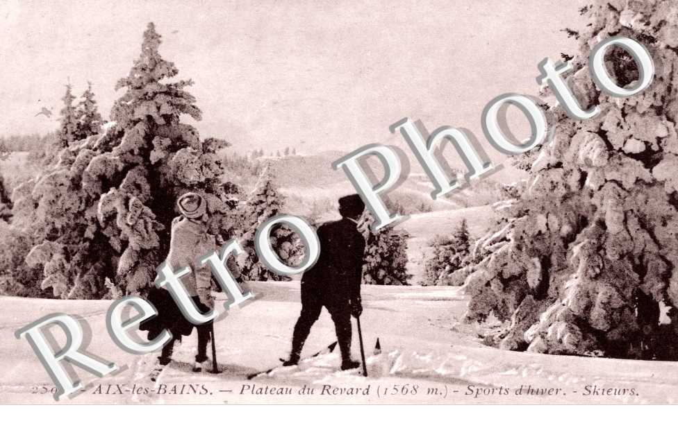 Le Plateau du Mont Revard -  Skieurs