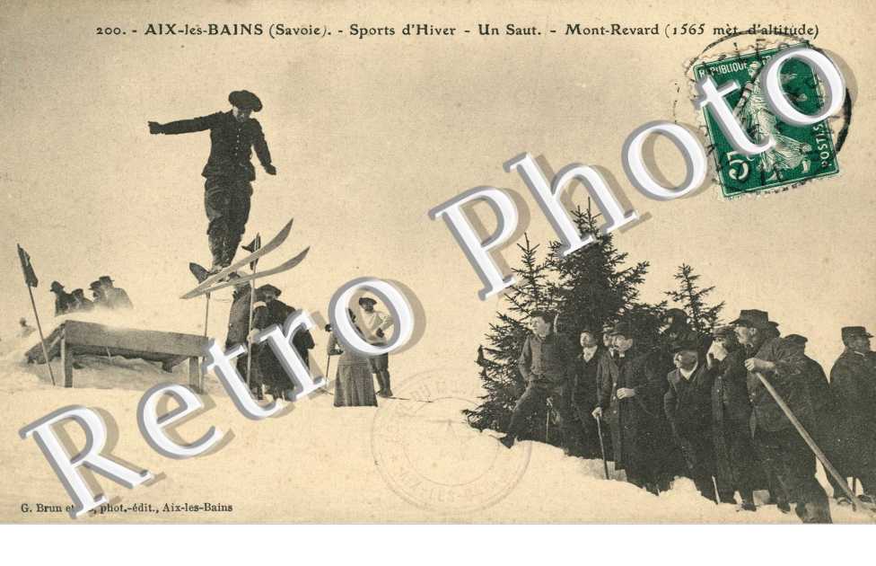 Sport d'Hiver - Un Saut. Mont-Revard.