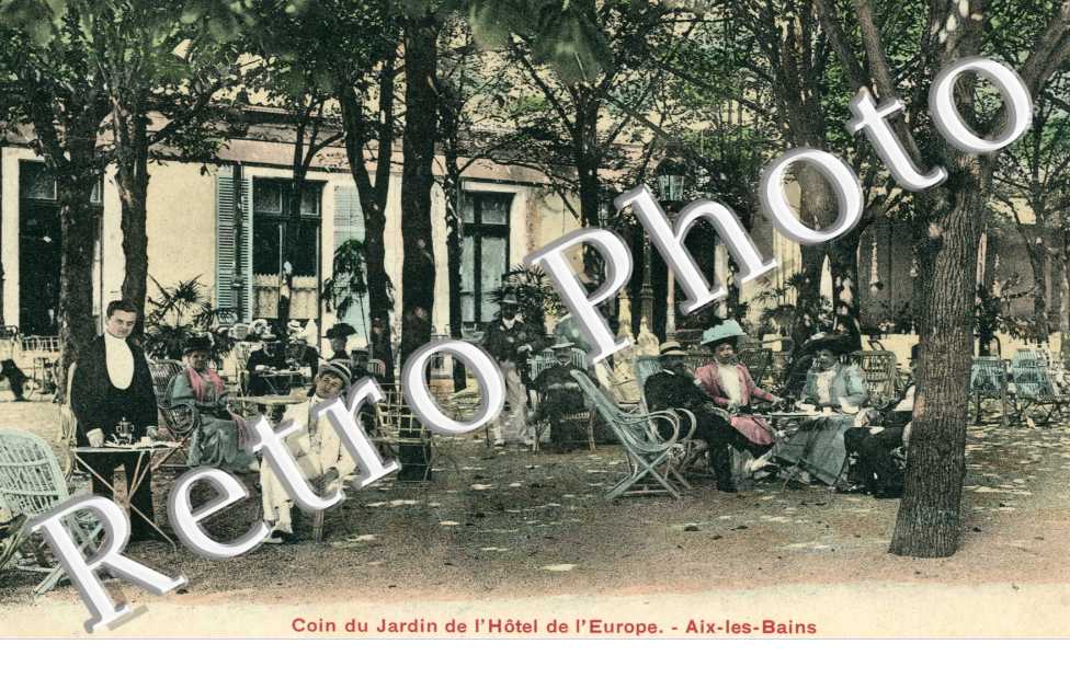 Coin du Jardin de l'Hotel de l'Europe