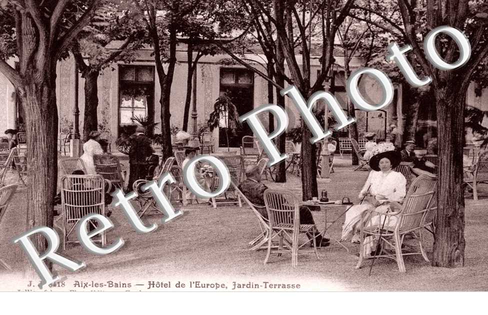 Hotel de l'Europe, Jardin-terrasse