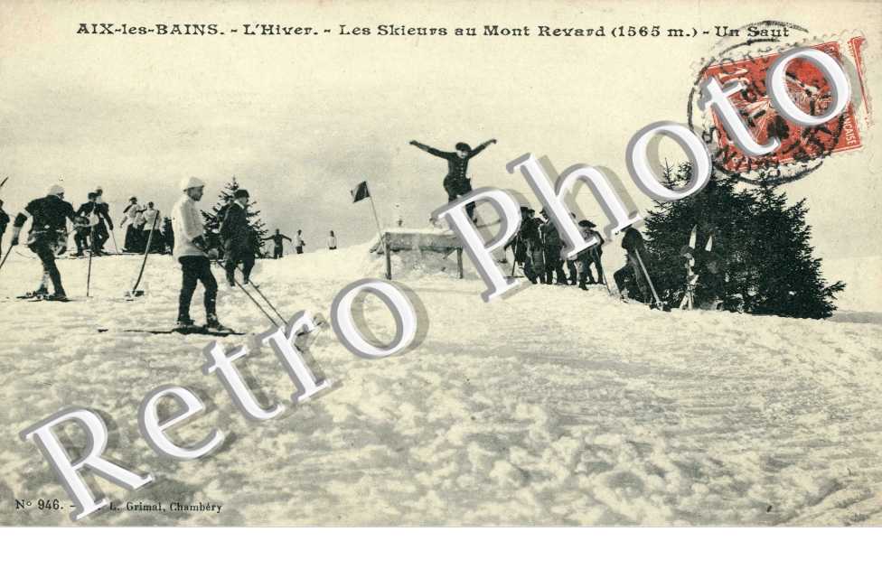 Les Skieurs au Mont Revard