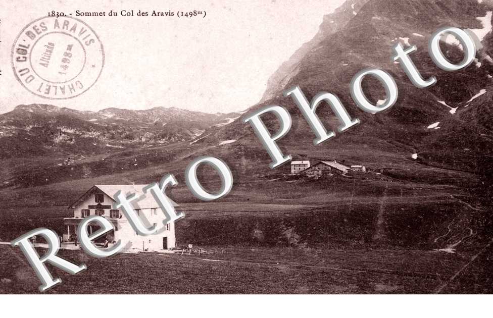 sommet du col des Aravis