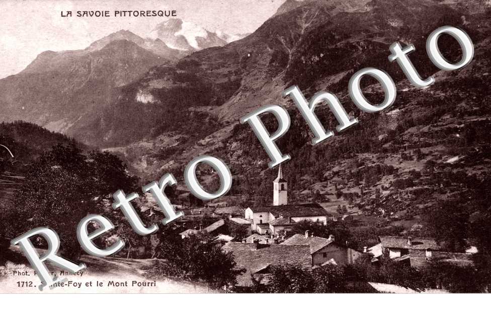 Sainte Foy et le Mont Pourri