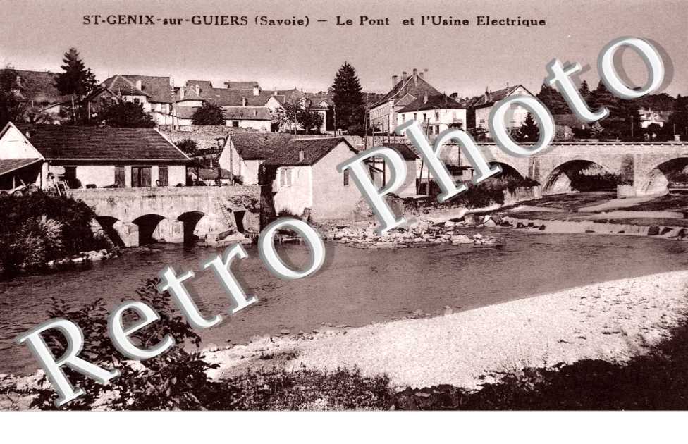le pont et l'usine electrique
