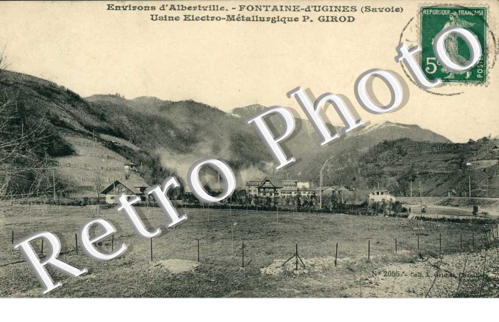 Fontaine-d'Ugines Les Usines P. Girod