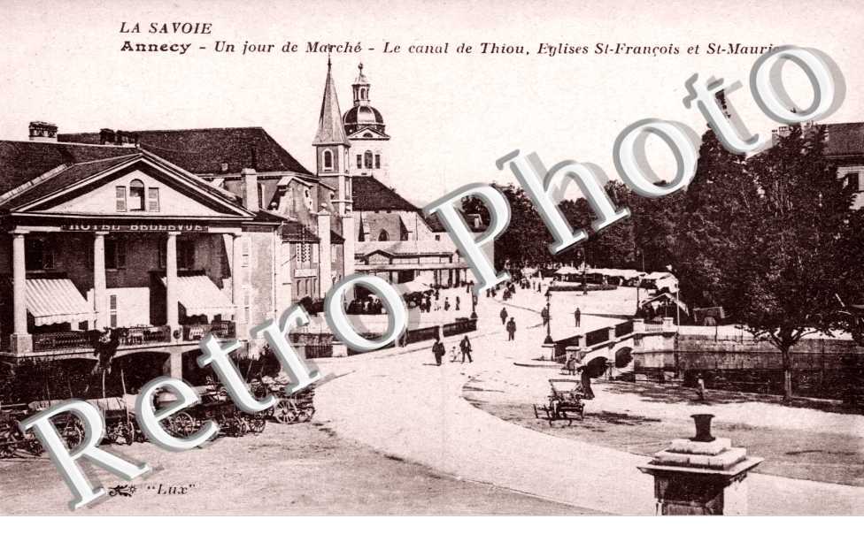 canal de Thiou, eglise Saint Franiset Sainte Maurice