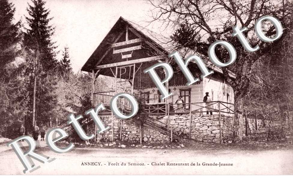 foret du Semnoz, chalet restaurant de la Grande Jeanne