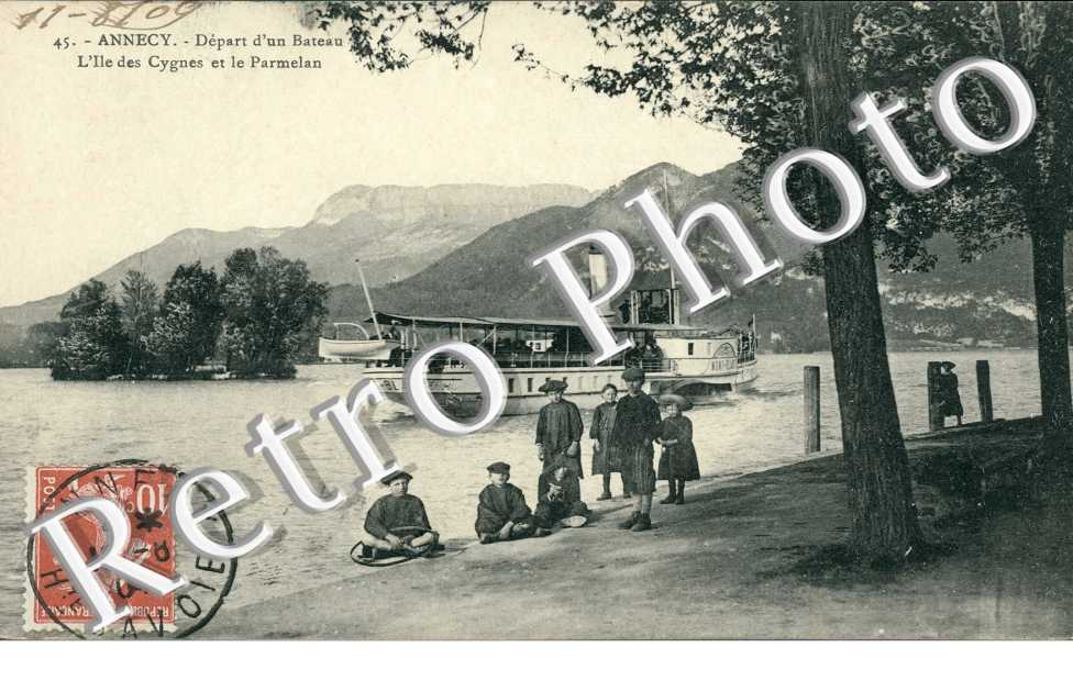 l'Ile des cygnes et le Parmelan