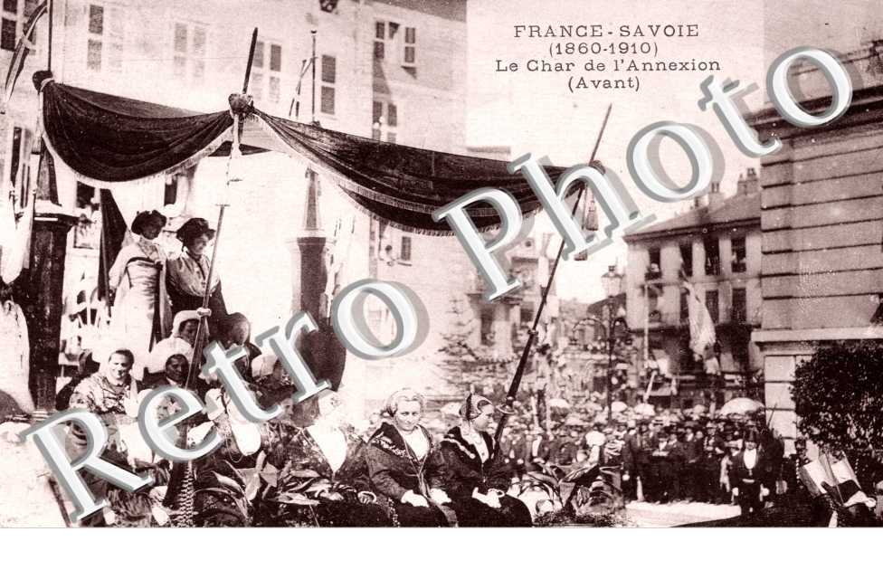 le chart de l'annexion 1860 - 1910