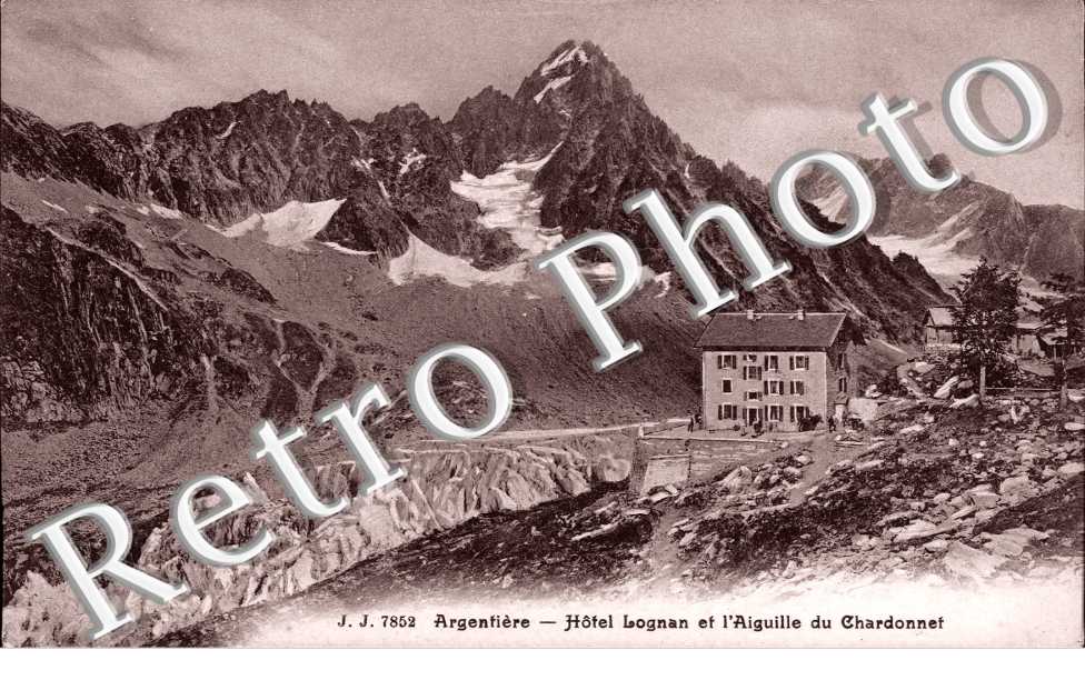 Hotel Lognan et l'Aiguille du Chardonnet