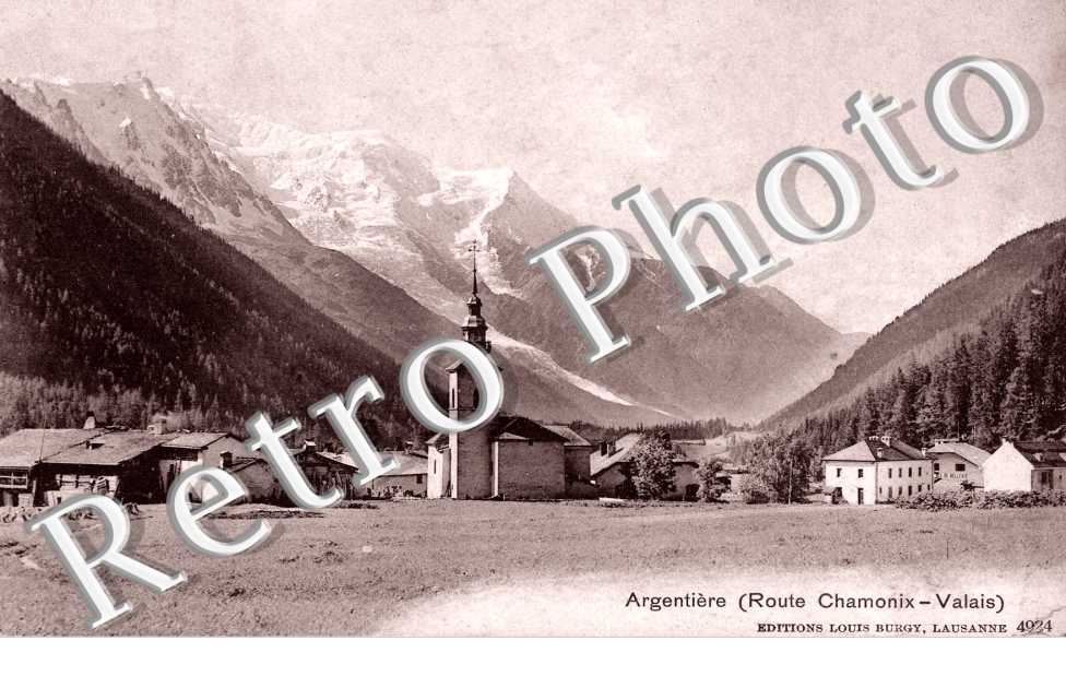 route Chamonix - Valais