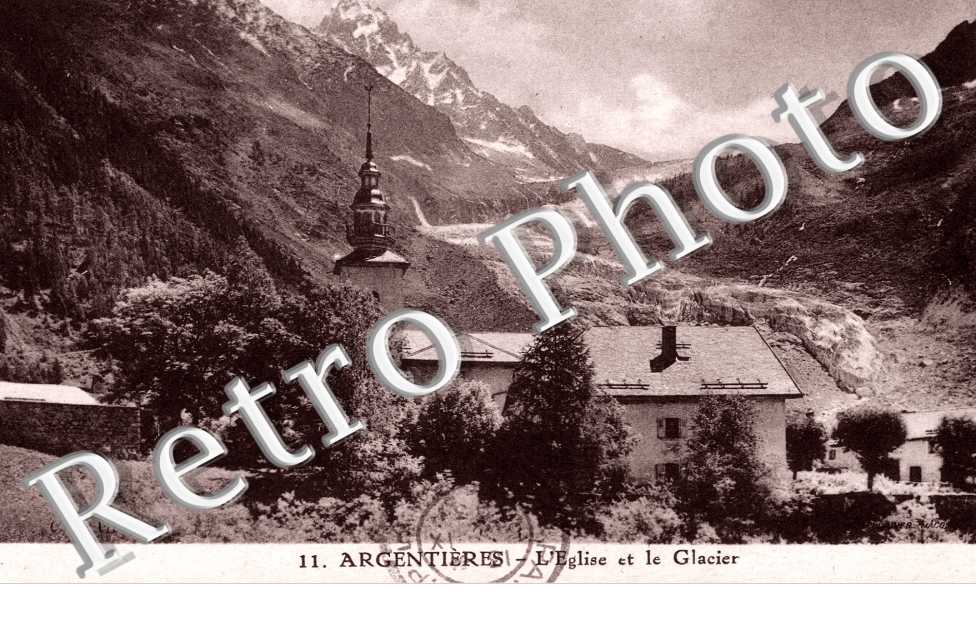 l'eglise et le glacier