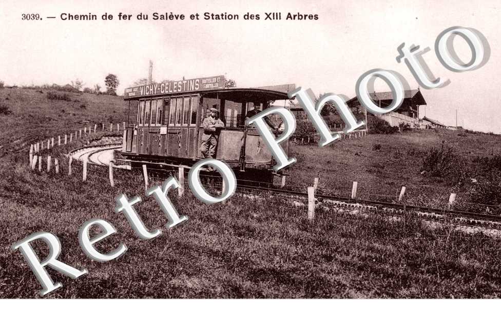 Chemin de fer du Saleve et Station des XIII Arbres
