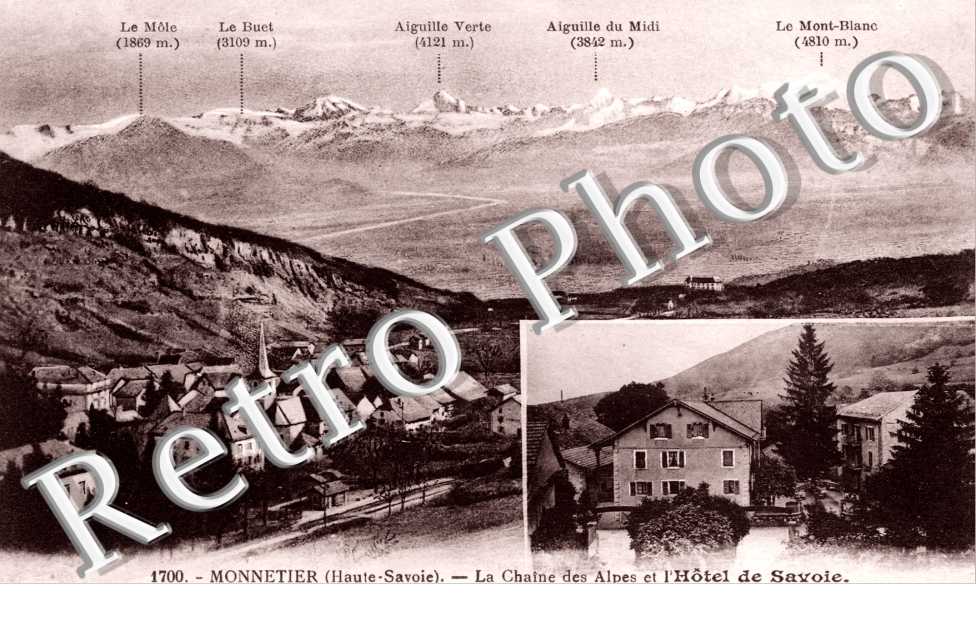 La Chaine des Alpes et Hotel de Savoie