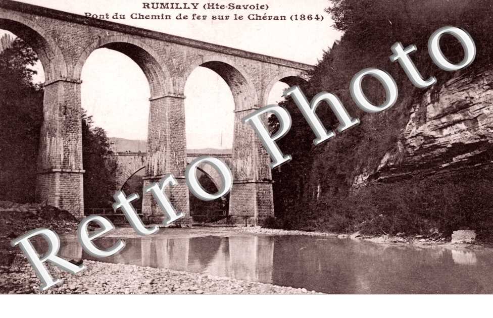 Pont du Chemin de Fer sur Le Cheran