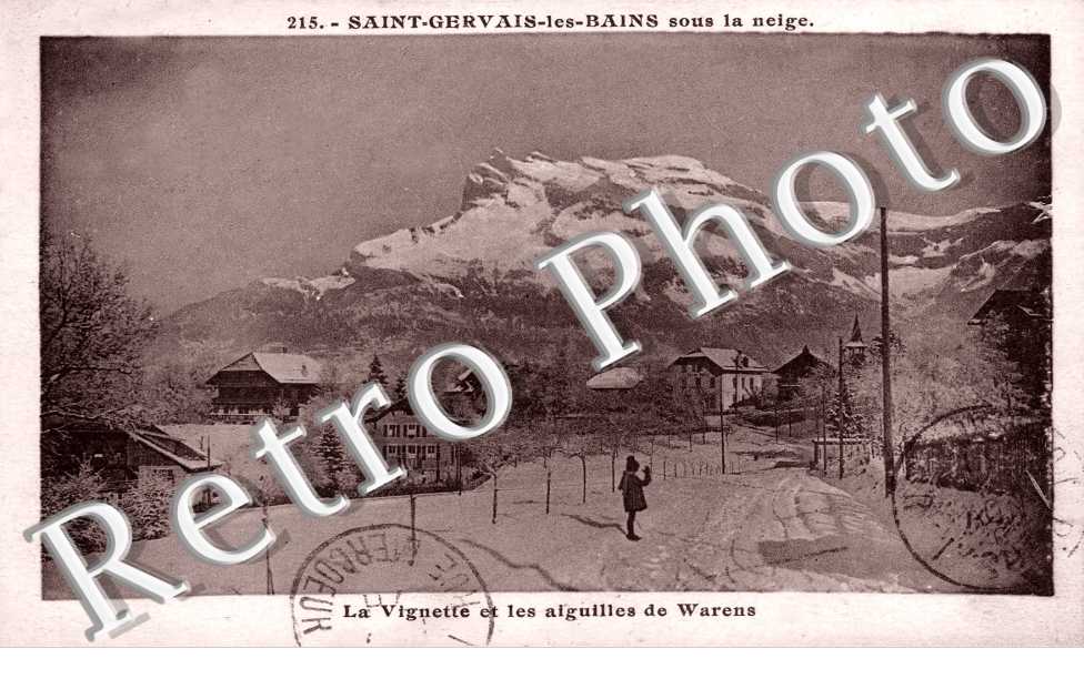 La Vignette et les aiguilles de Warens