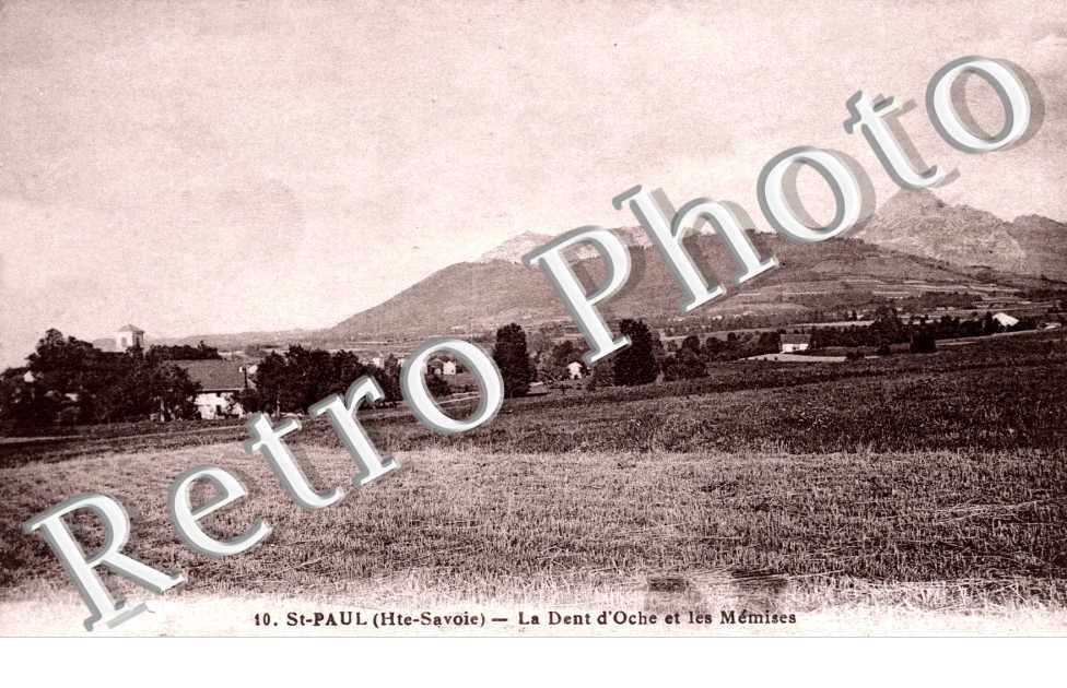 La Dent d'Oche et les Memises