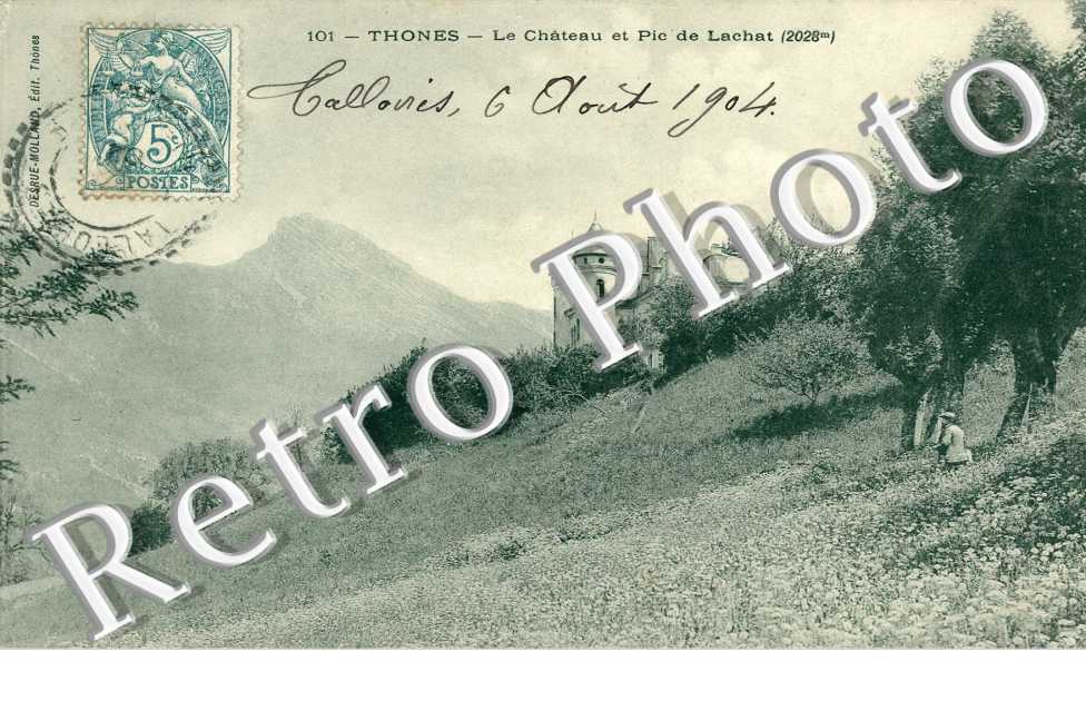 Le Chateau et Pic de Lachat