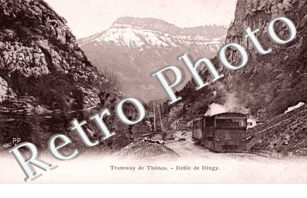 Tramway de Thones - Defile de Dingy