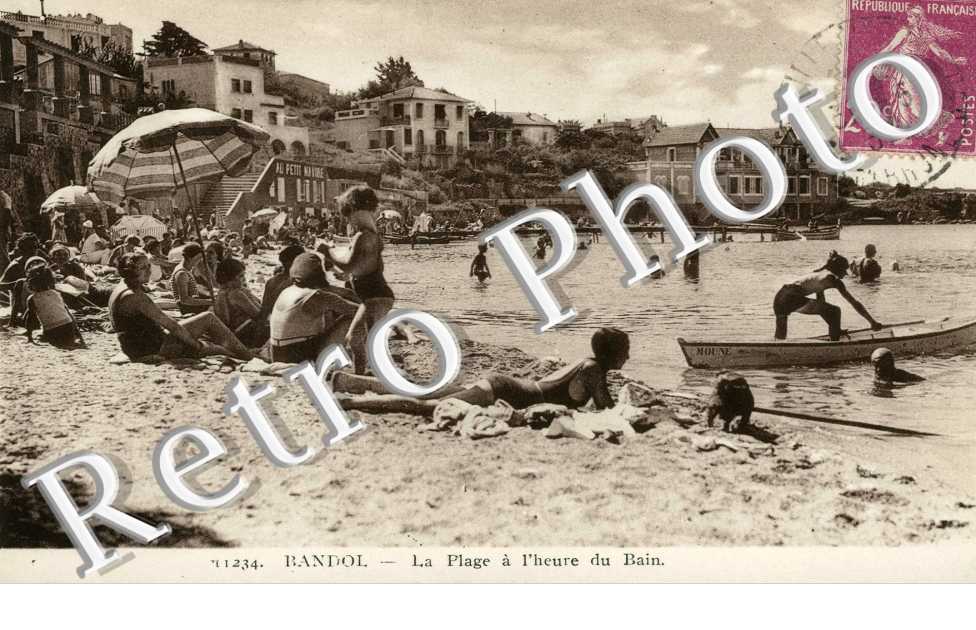 La Plage a l'Heure du Bain