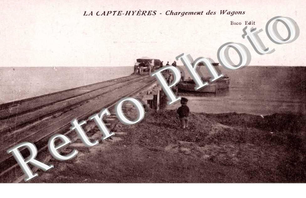 LA CAPTE  -  Chargement des Wagons